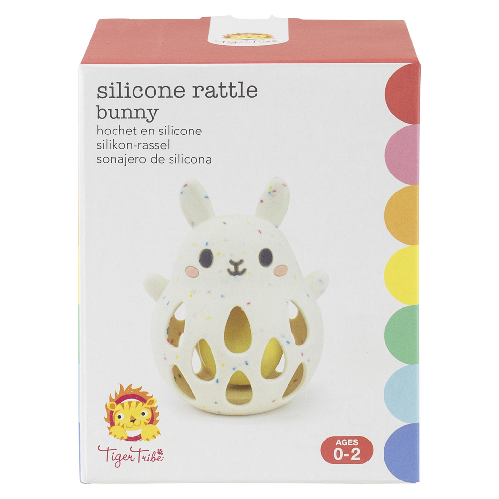 Silicone Rattle - Bunny