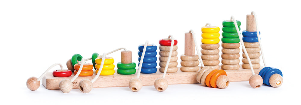 Bajo - Wooden Rope Abacus