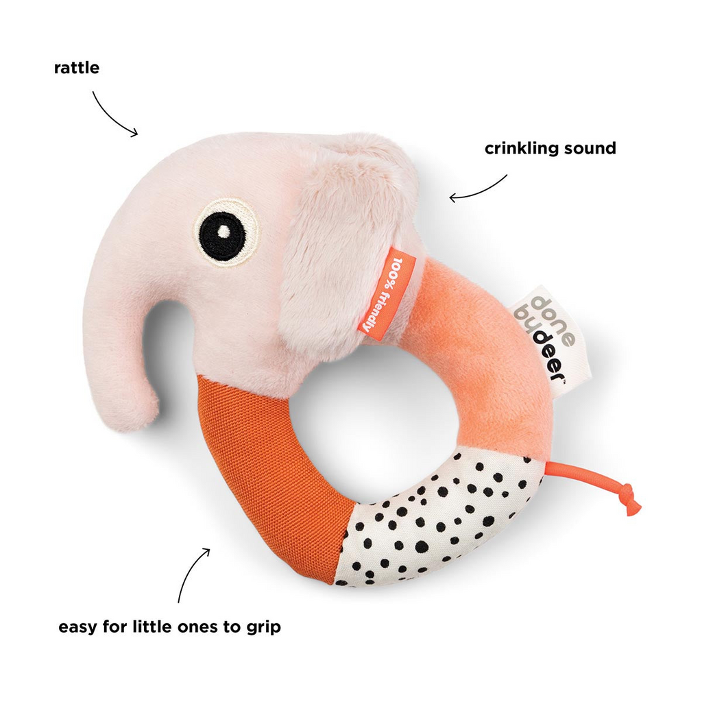 Sensory Ring Rattle - Powder