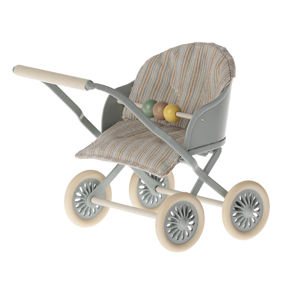 Maileg - Stroller Baby Blue