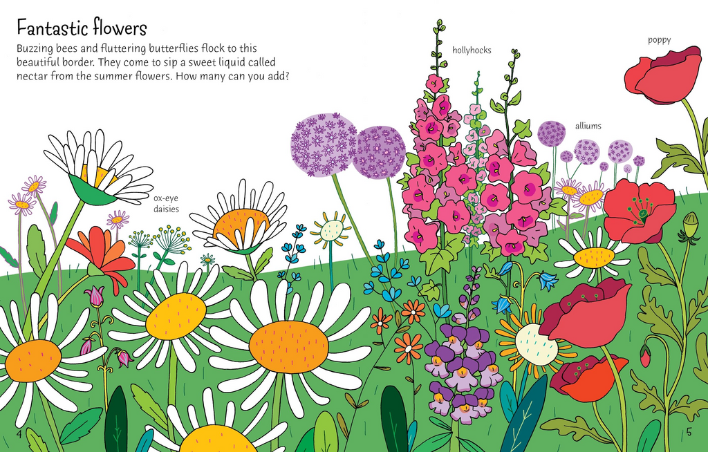 First Sticker Book - Garden