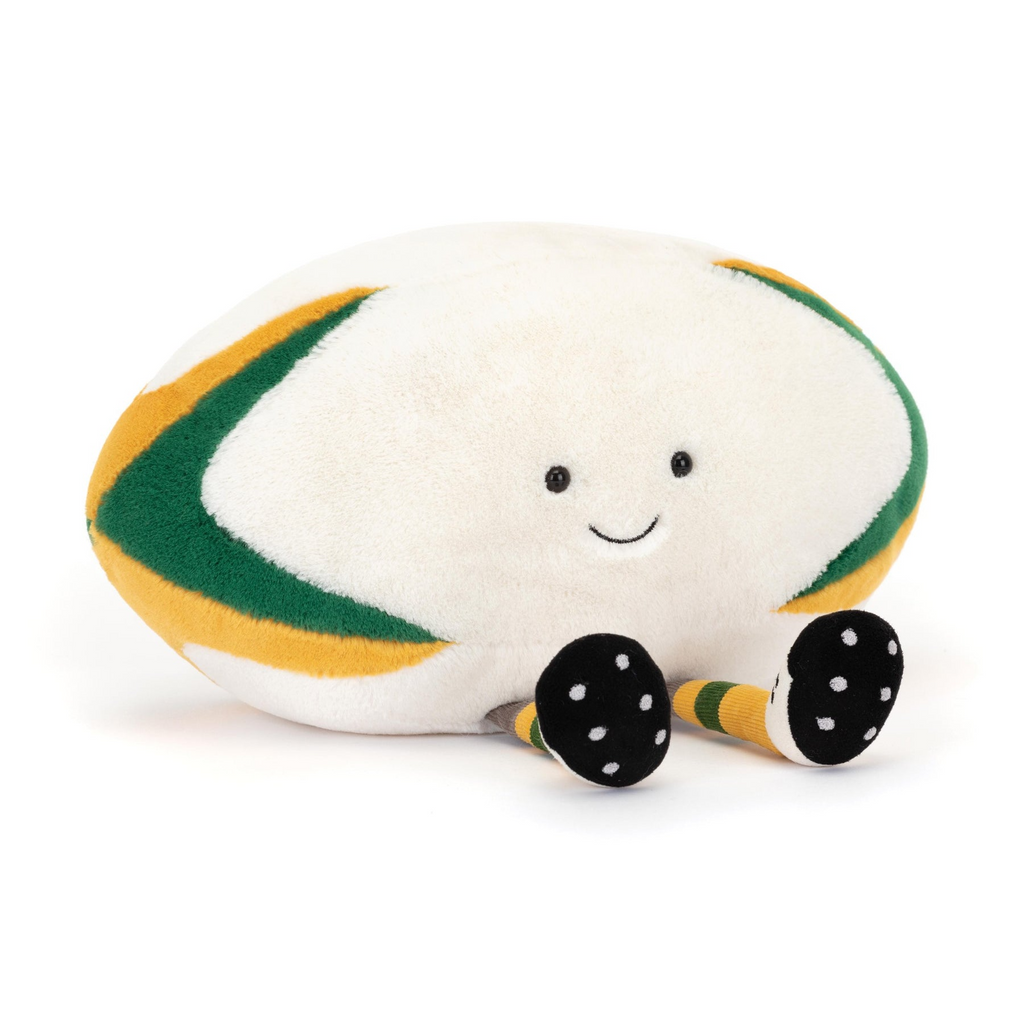 Jellycat - Amuseable Sports Australian Rugby Ball