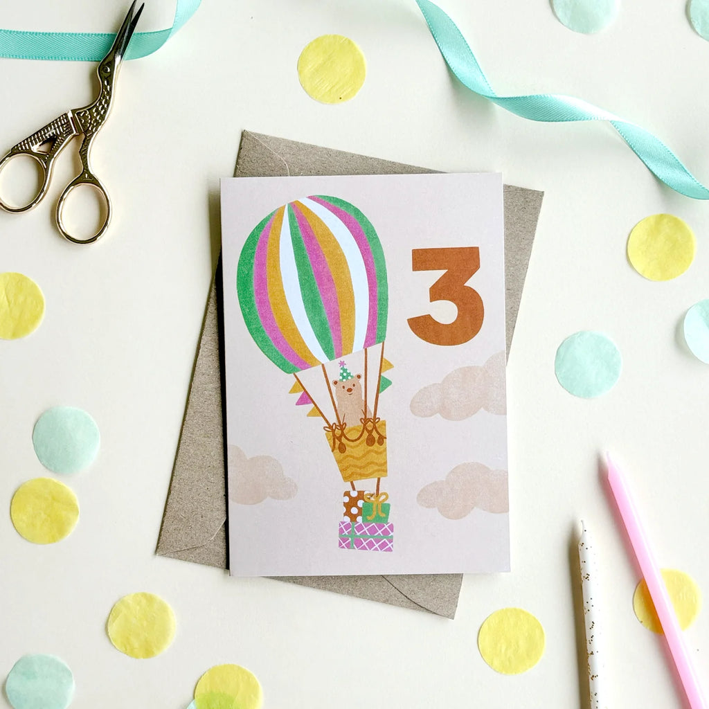 Lauren Sissons Studio - 3rd Birthday Card