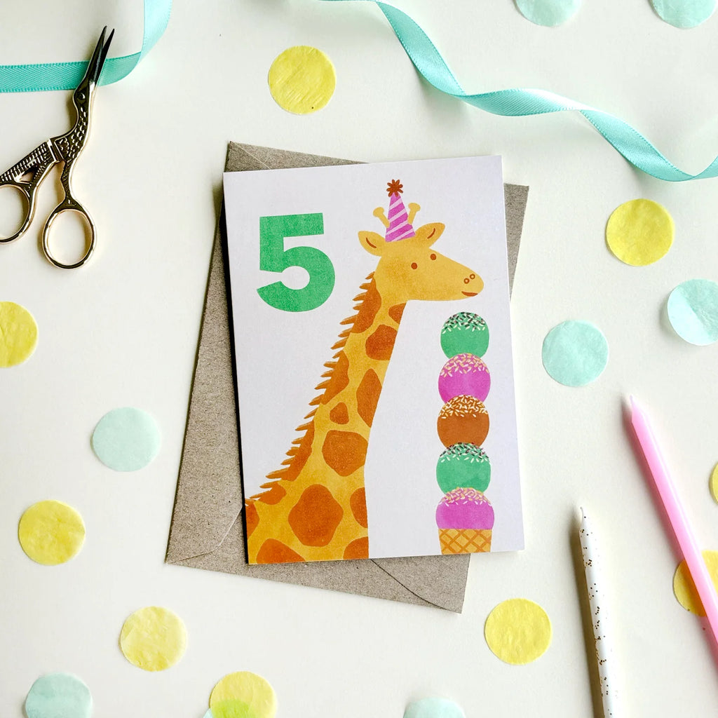 Lauren Sissons Studio - 5th Birthday Card