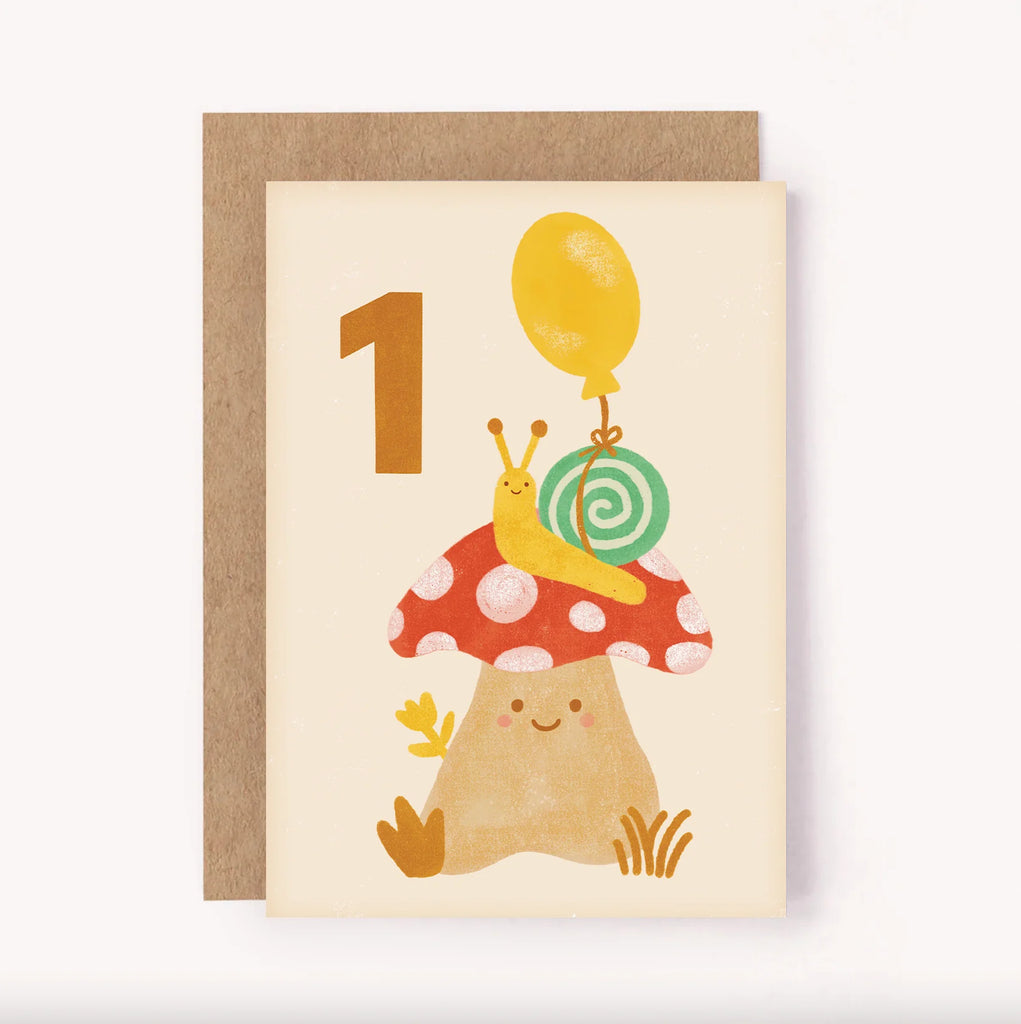 Lauren Sissons Studio - 1st Birthday Card