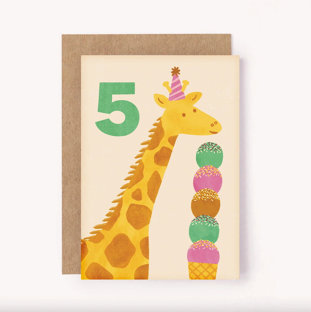 Lauren Sissons Studio - 5th Birthday Card