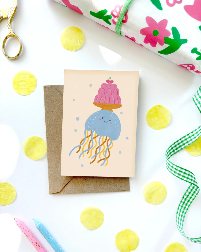 Lauren Sissons Studio - Jellyfish Mini Card