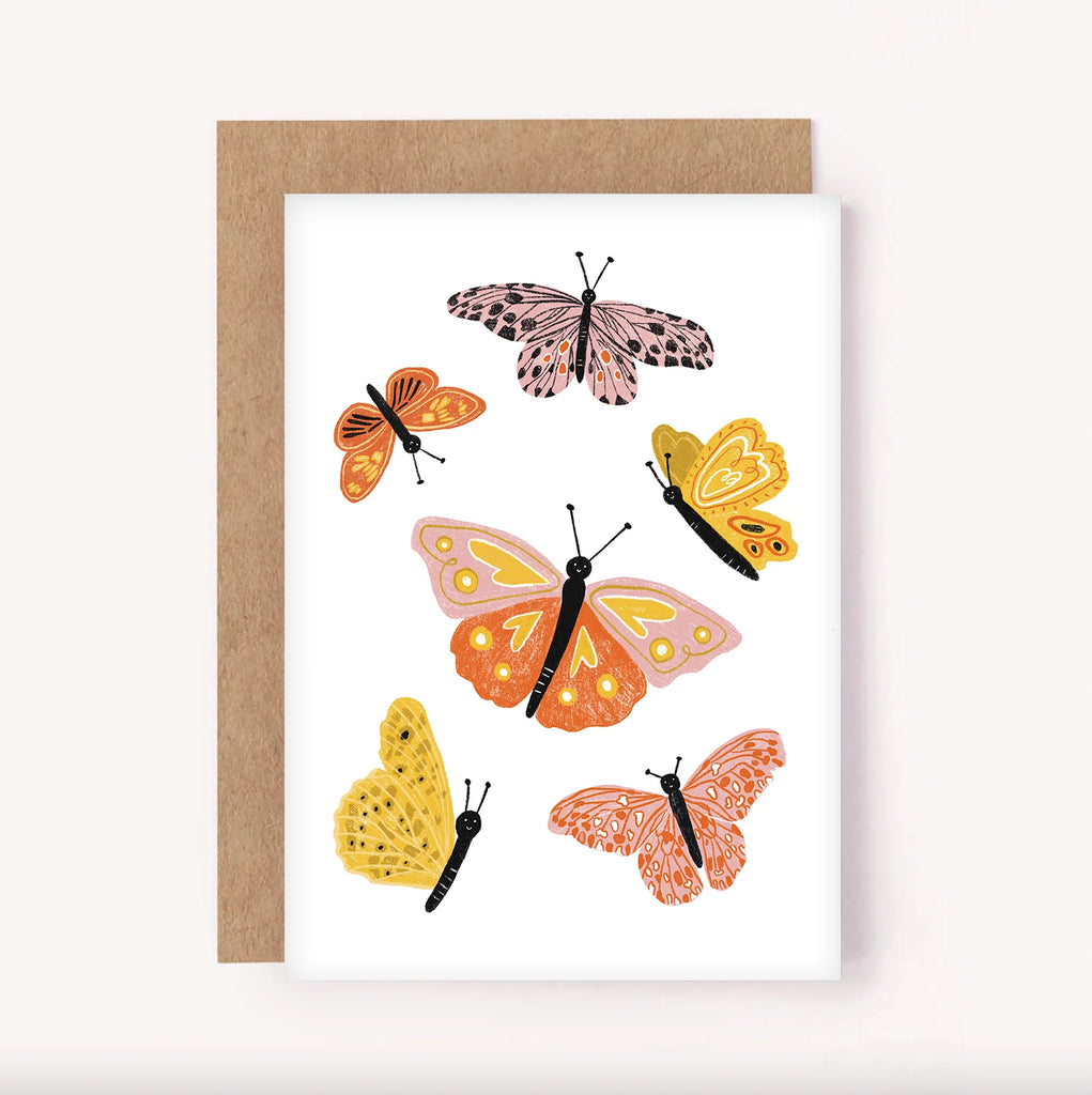 Lauren Sissons Studio - Butterflies Card