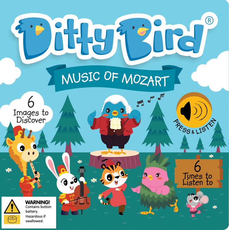 Ditty Bird Book - Music Of Mozart