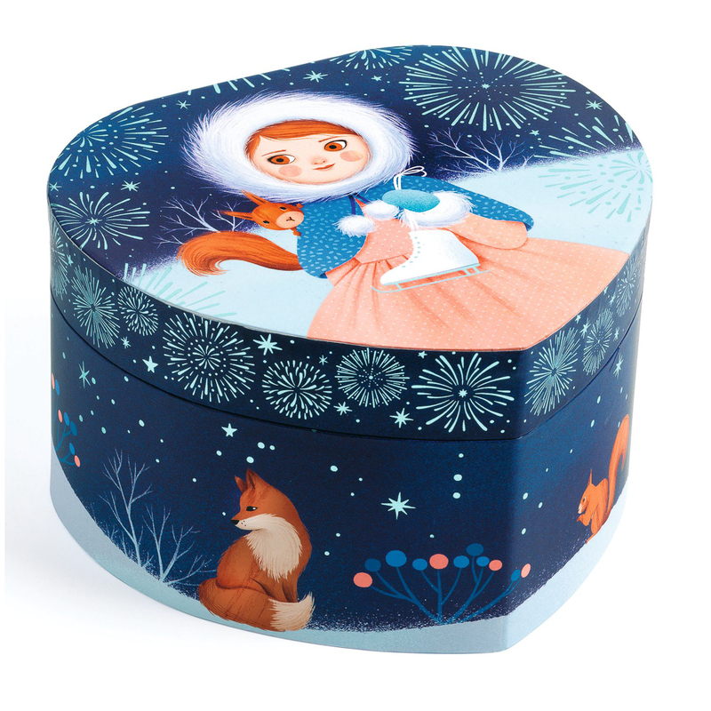 Music Jewellery Box - Ice Skater