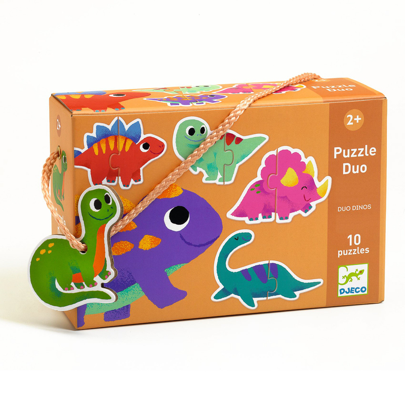 Puzzle Duo - Dinos 10 x 2pc