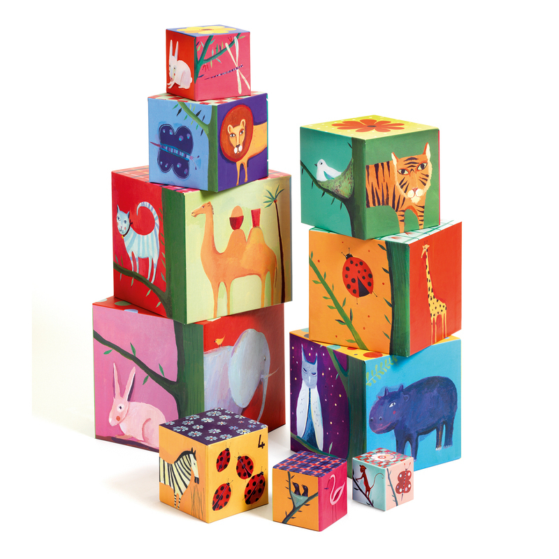 Stacking Blocks - Nature & Animals