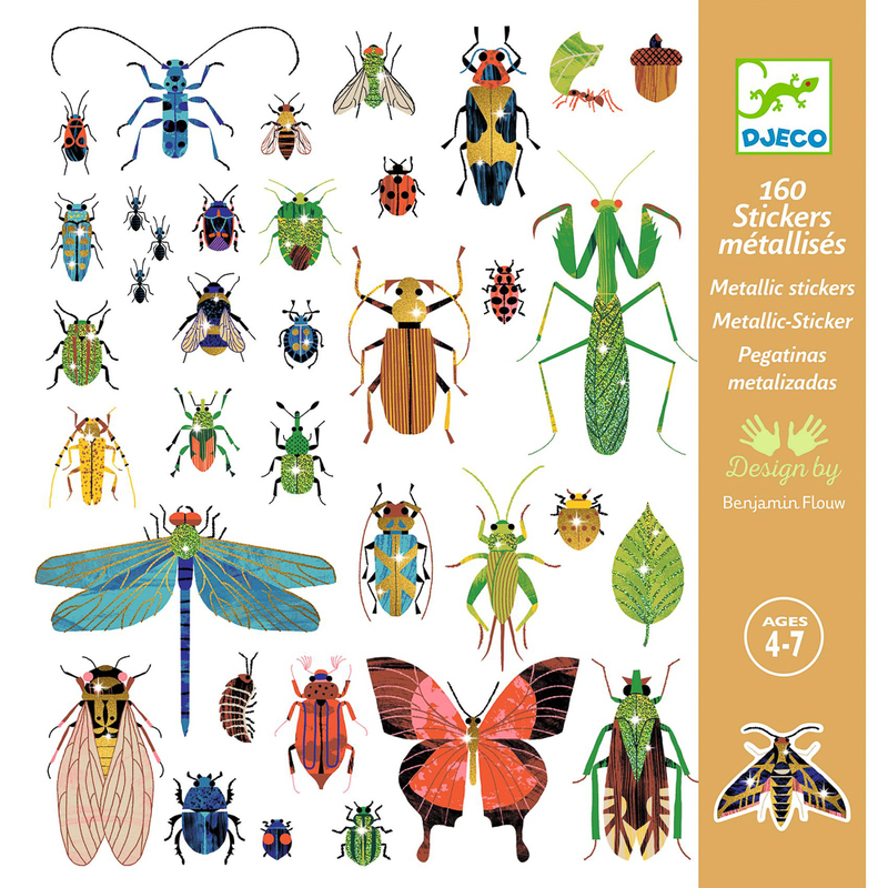 Stickers - Microcosms Metallic 160pc