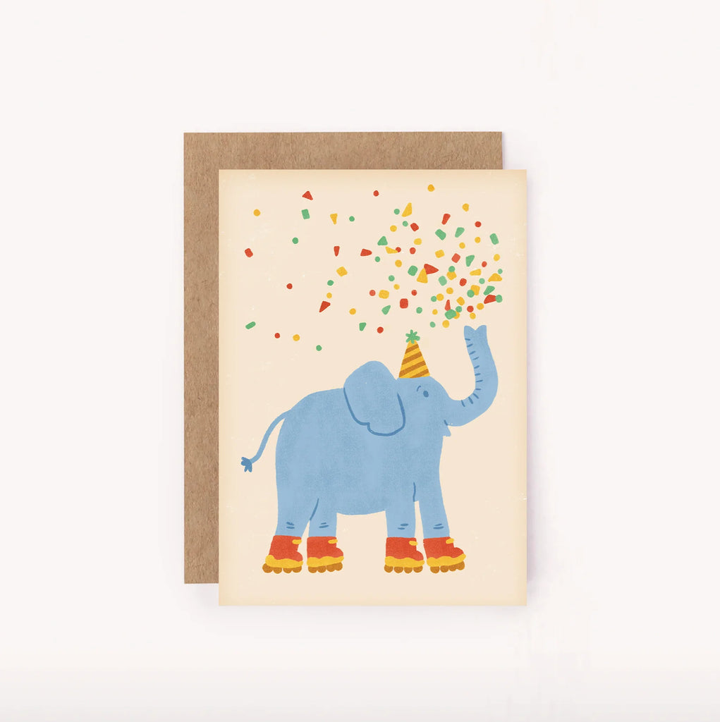 Lauren Sissons Studio - Elephant Mini Card