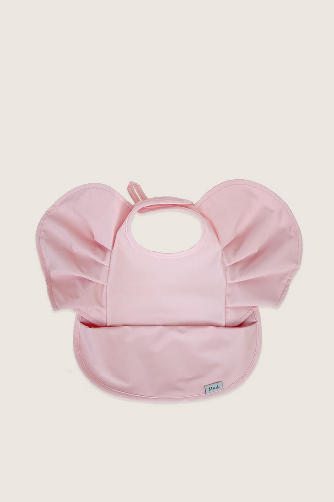 Kit x Cade - Waterproof Flutter Bib - Candy Pink