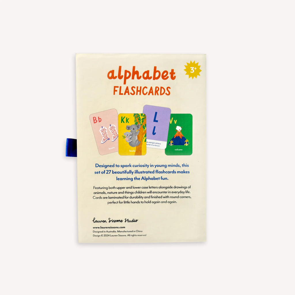 Lauren Sissons Studio - A - Z Illustrated Flash Cards