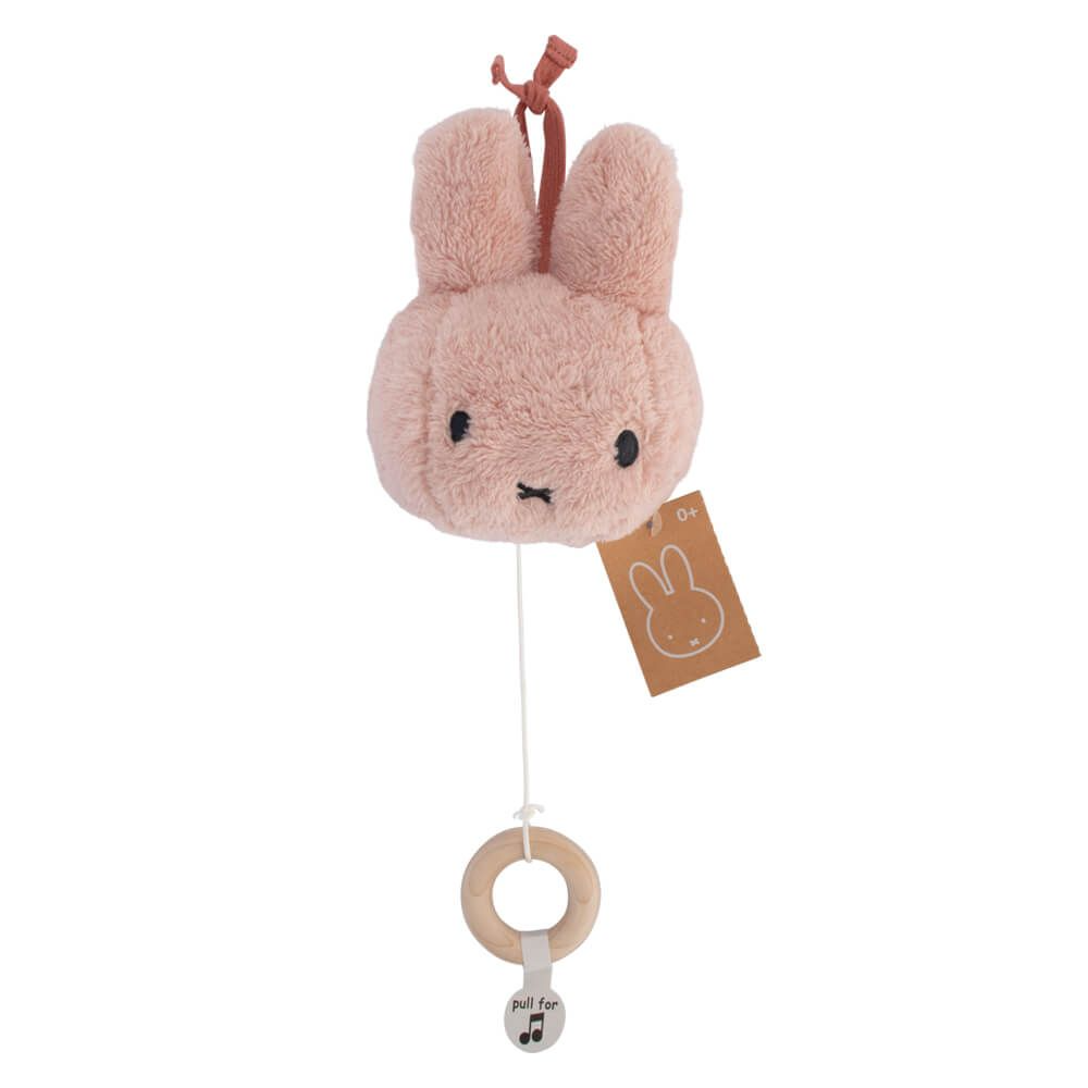 Miffy Fluffy Musical Pulldown - Pink