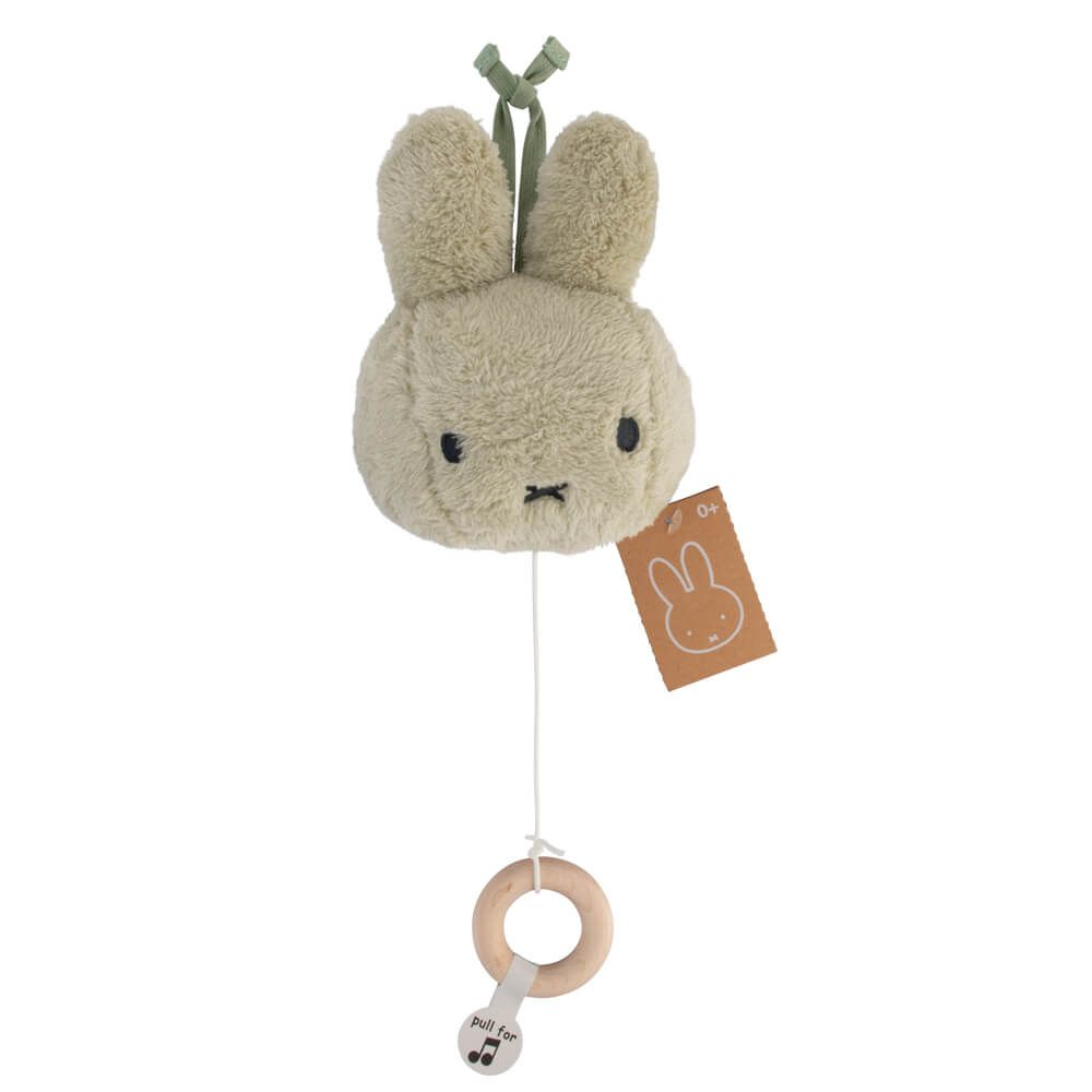 Miffy Fluffy Musical Pulldown - Green