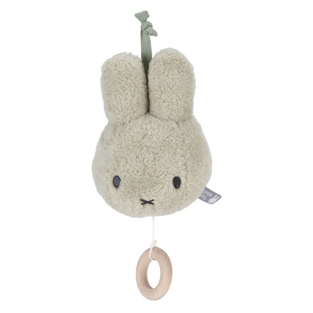 Miffy Fluffy Musical Pulldown - Green