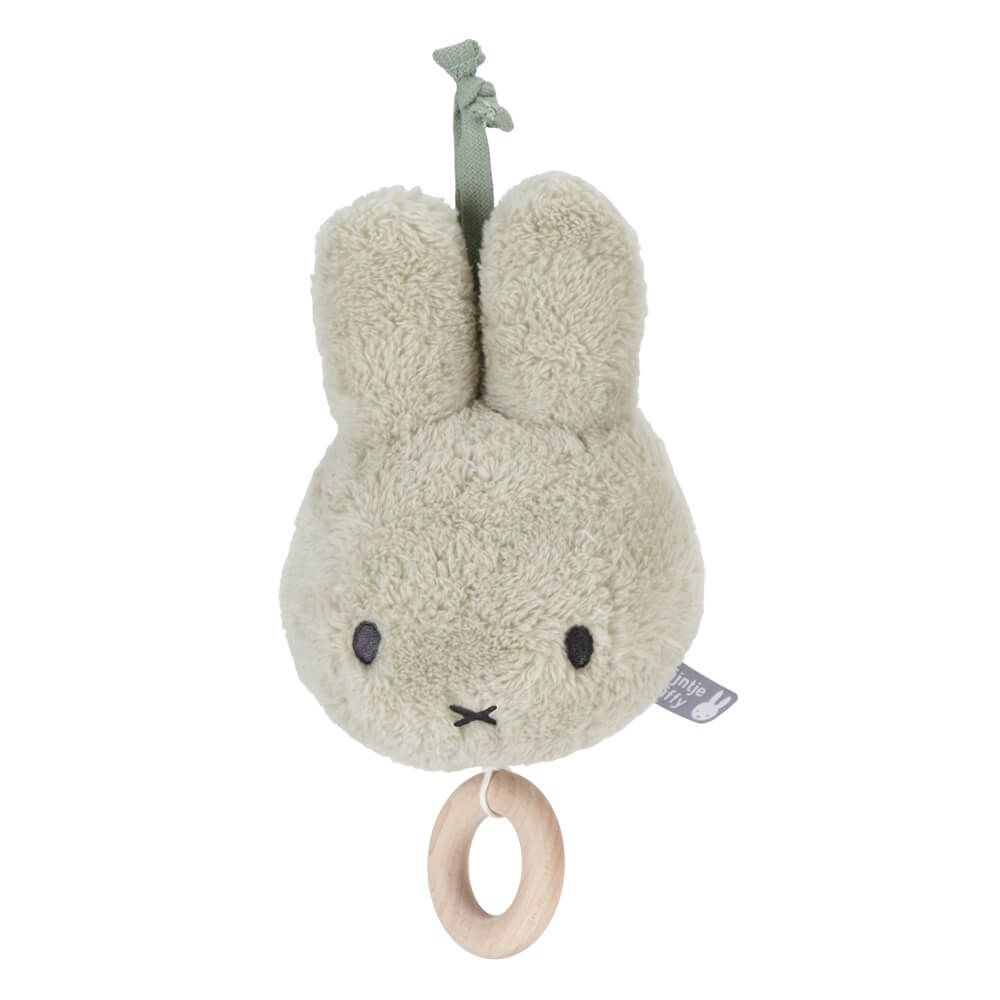 Miffy Fluffy Musical Pulldown - Green