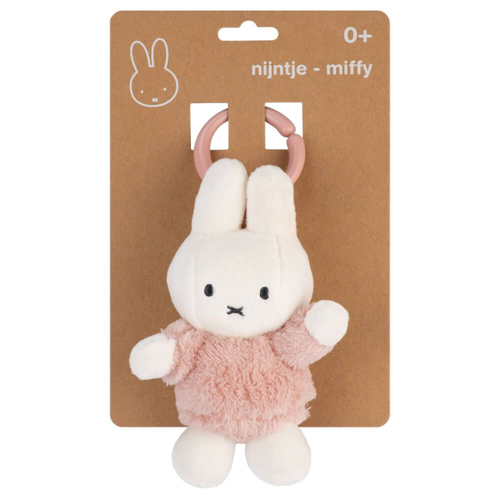 Miffy Fluffy Hanging Toy - Pink