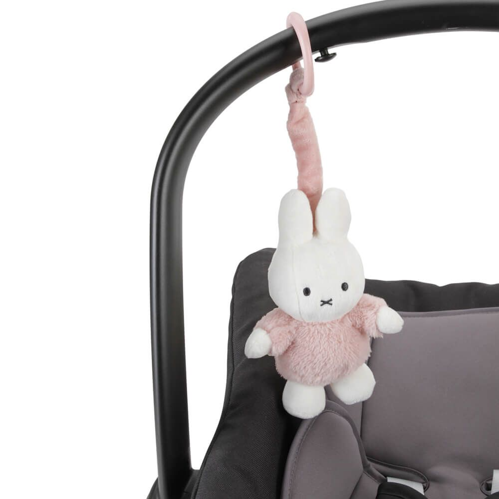 Miffy Fluffy Hanging Toy - Pink