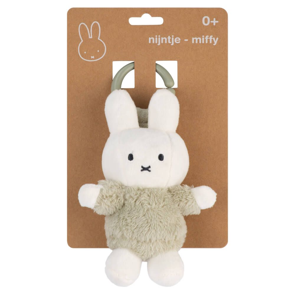 Miffy Fluffy Hanging Toy - Green