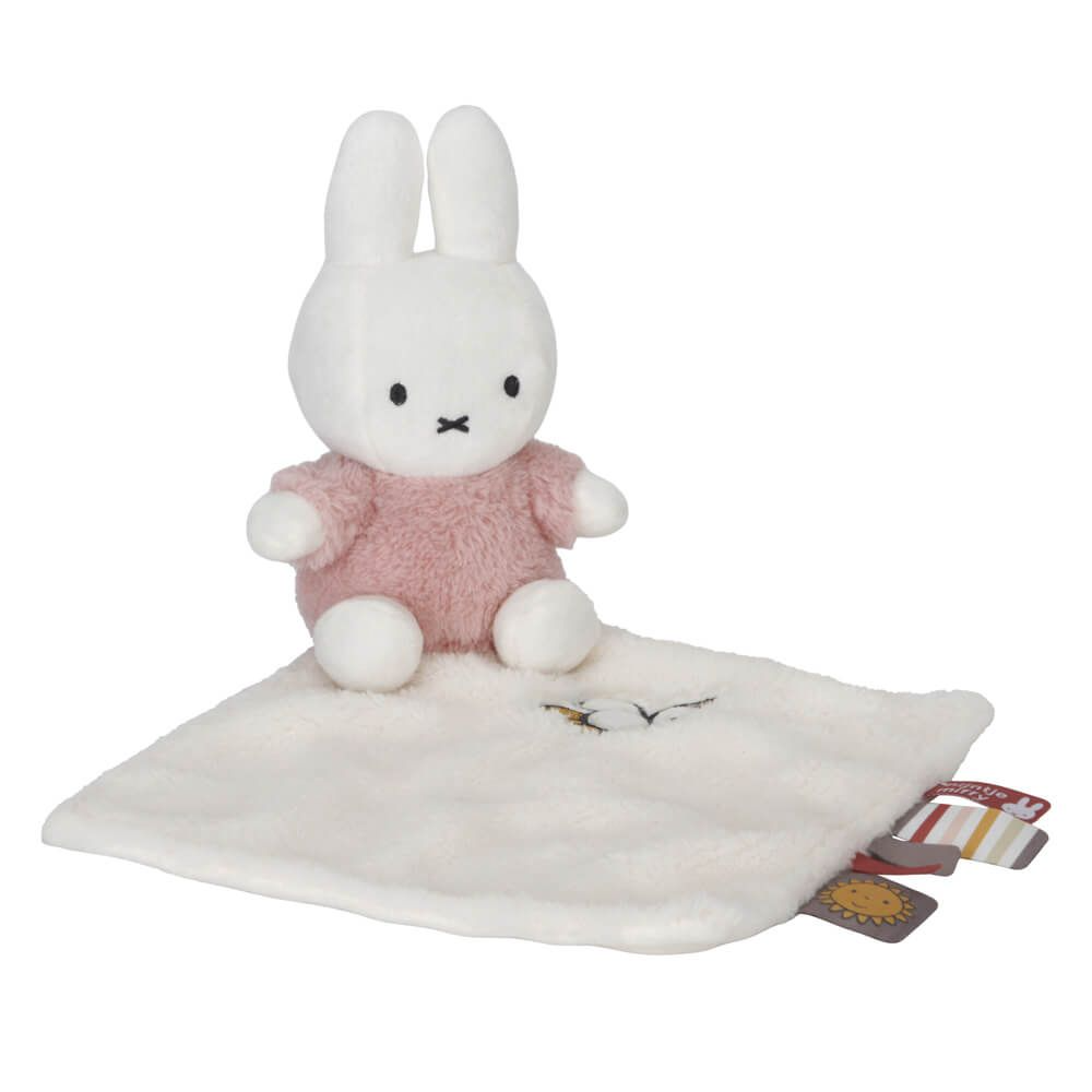 Miffy Fluffy Cuddle Cloth - Pink