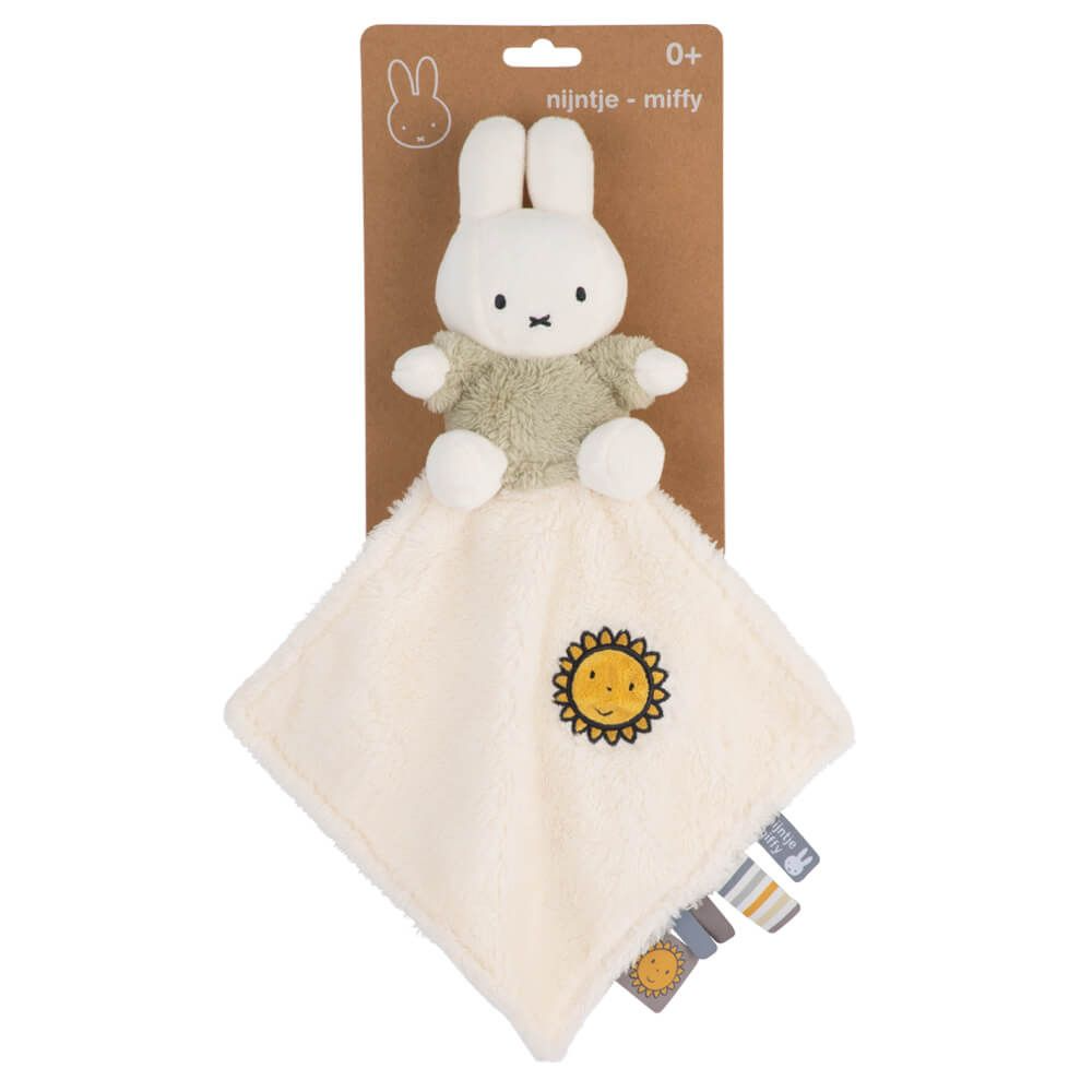 Miffy Fluffy Cuddle Cloth - Green