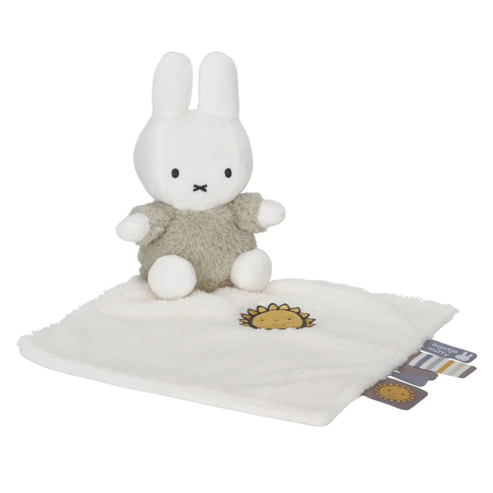 Miffy Fluffy Cuddle Cloth - Green