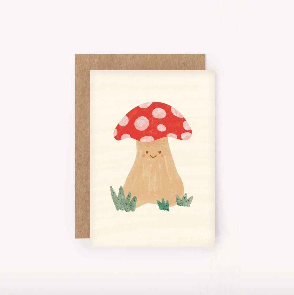 Lauren Sissons Studio - Mushroom Mini Card