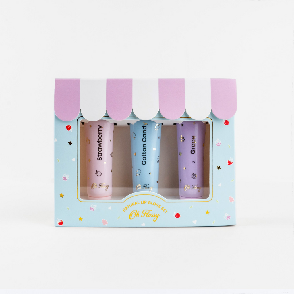 Oh Flossy - Natural Lip Gloss Set