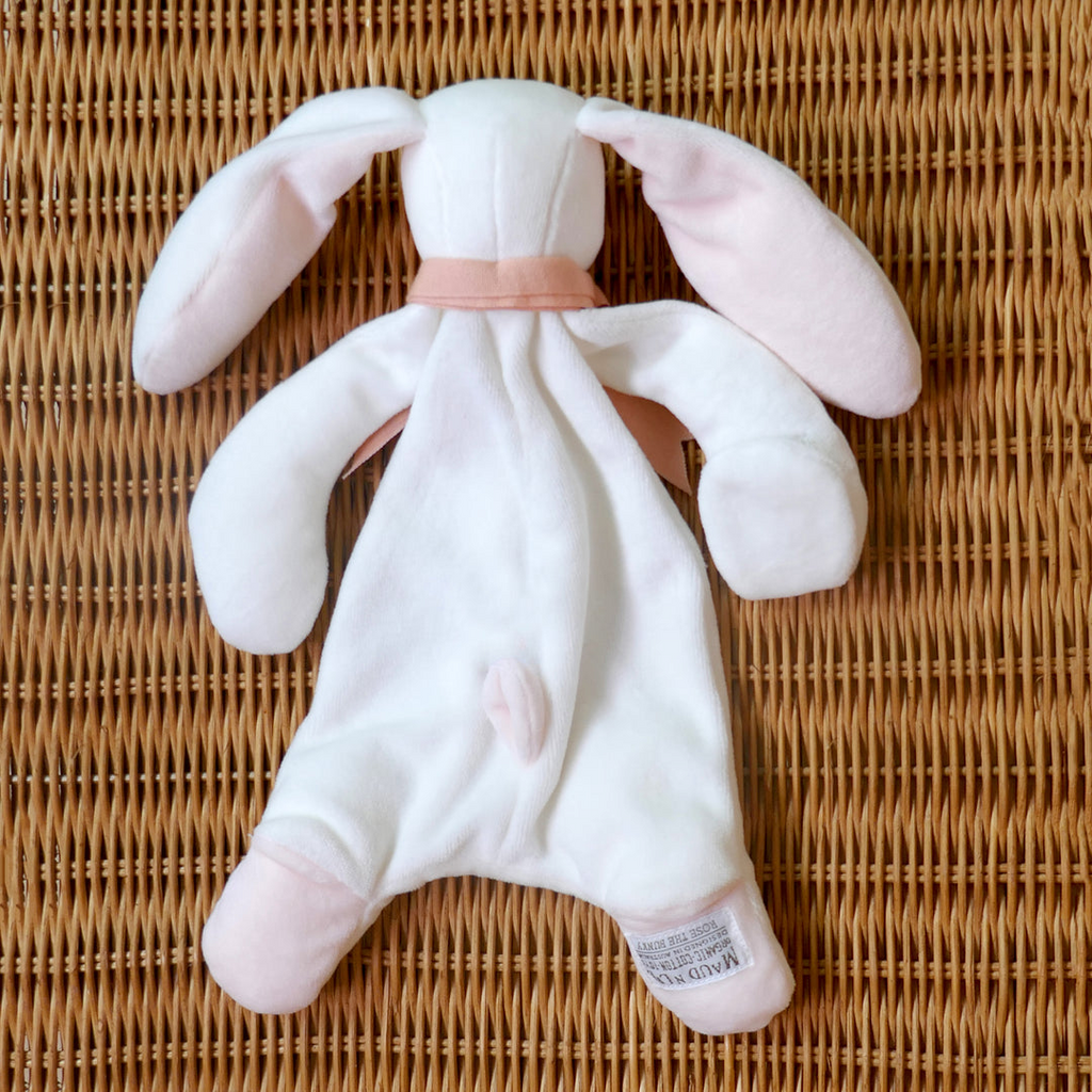 Bunny Comforter 30Cm - White/Cloud Pink