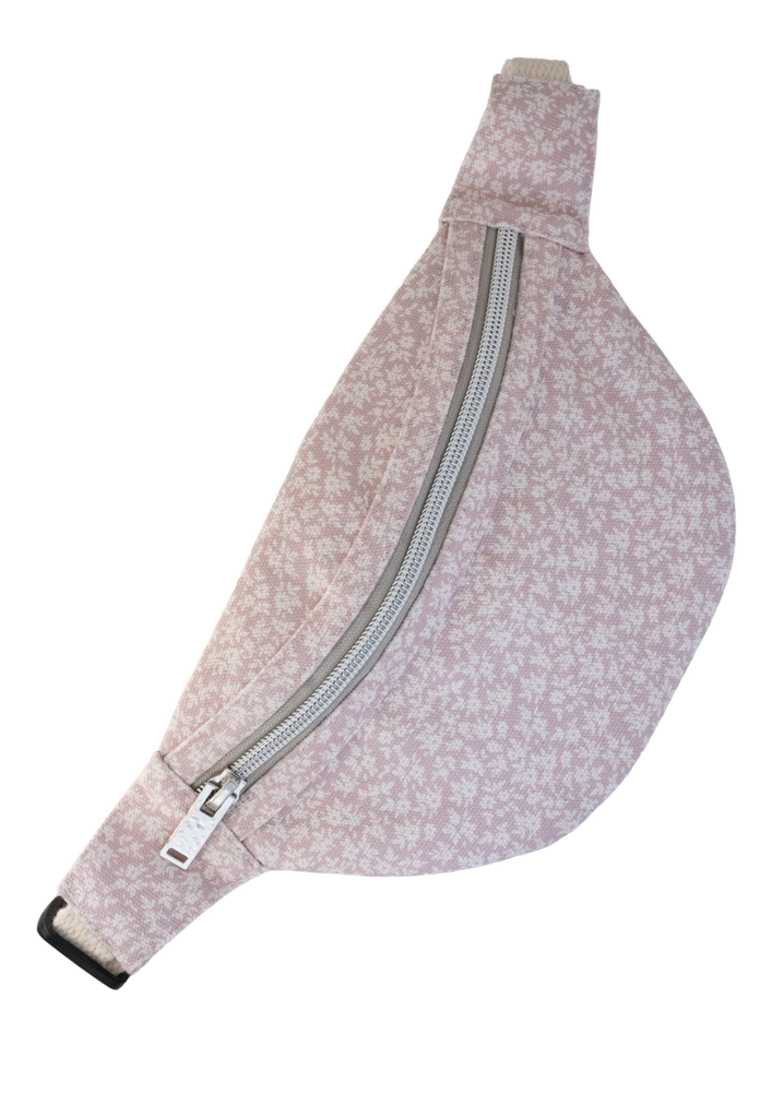 Rugaroo - Pink Floral Pouch Bag