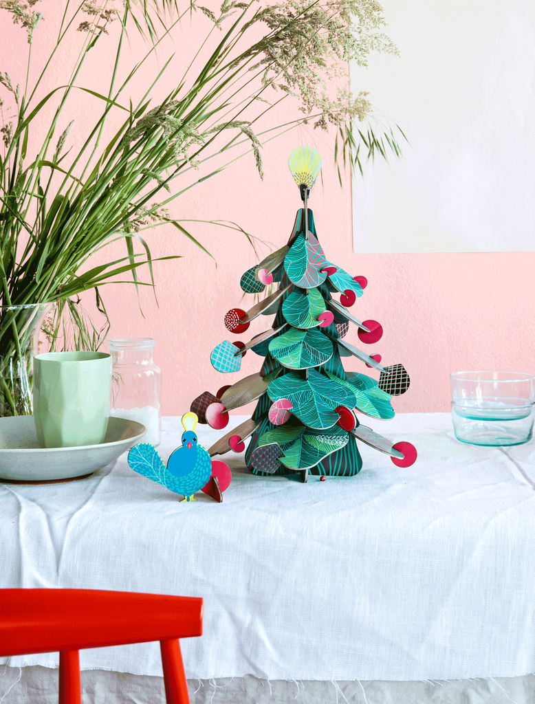 Studio Roof  - Christmas Tree With Peacock