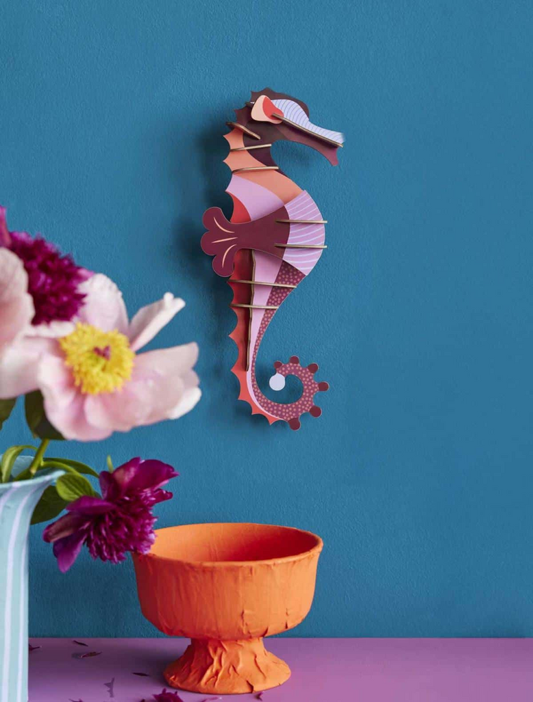 Studio Roof - Wall Art Sea Creatures - Coraline Seahorse