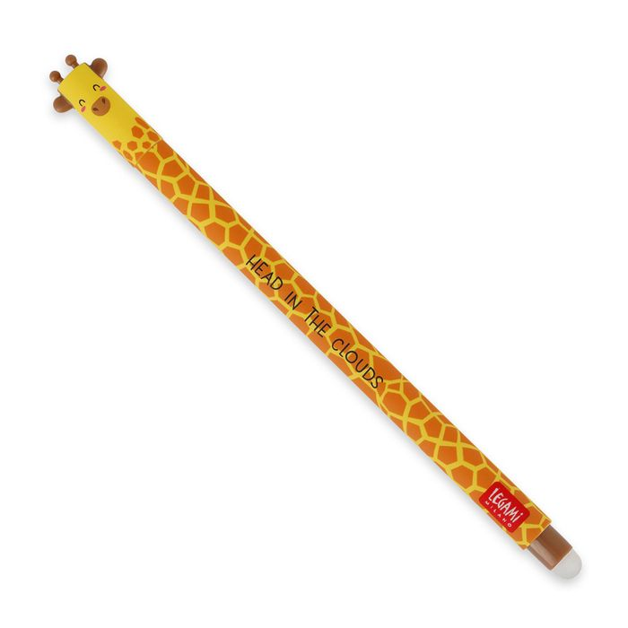 Erasable Gel Pen - Giraffe - Black Ink