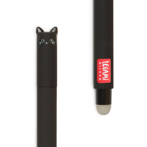 Erasable Gel Pen - Kitty - Black Ink