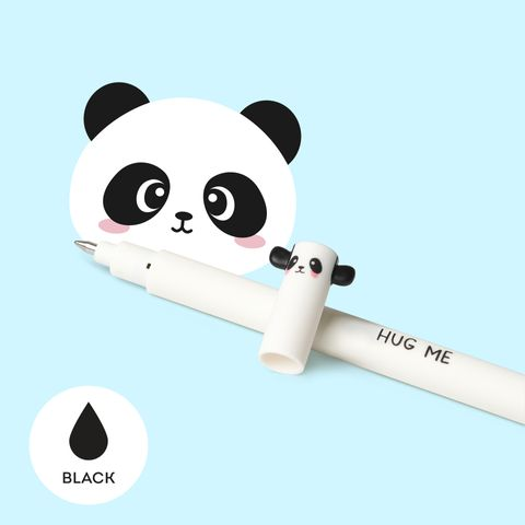 Erasable Gel Pen - Panda - Black Ink