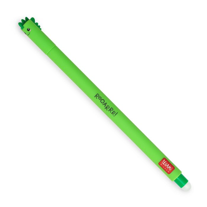 Erasable Gel Pen - Dino - Green Ink