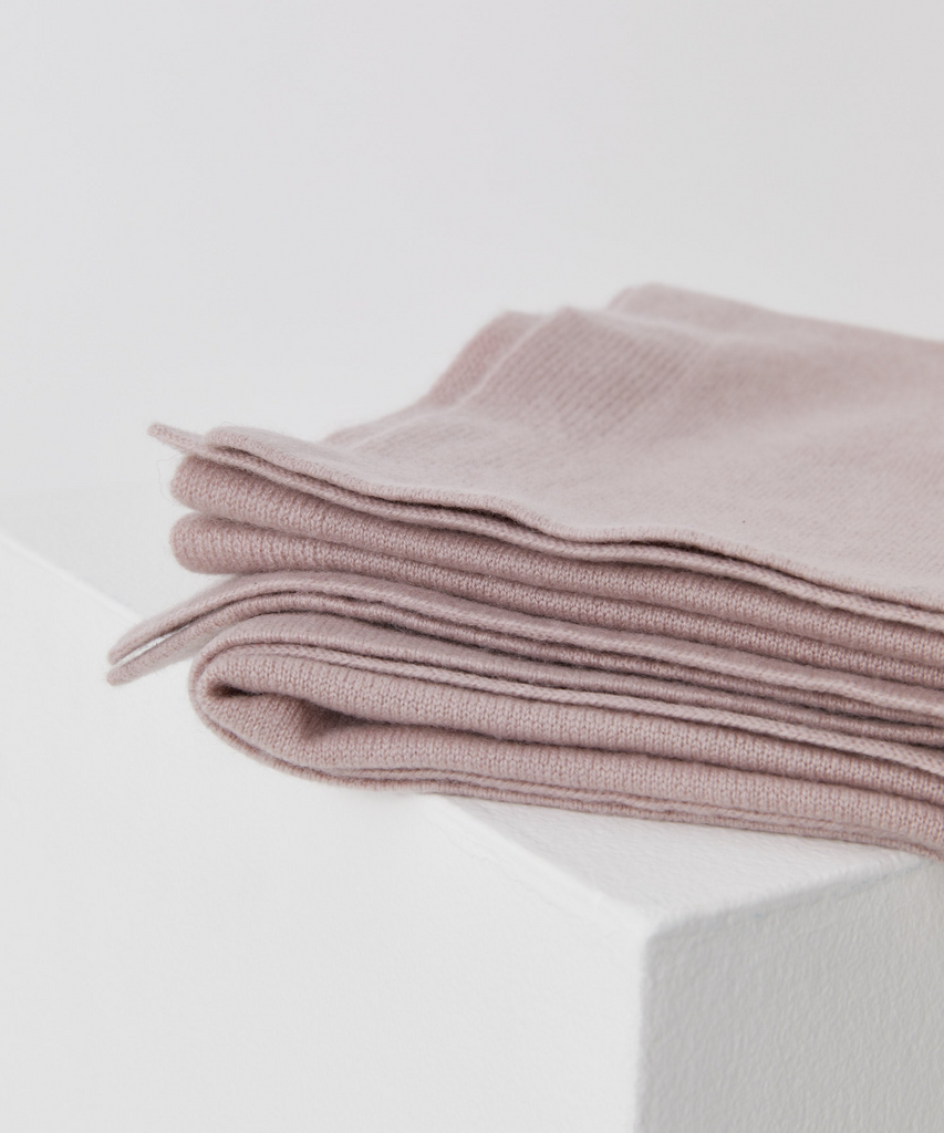 Philé - Cashmere Baby Blanket - Blush