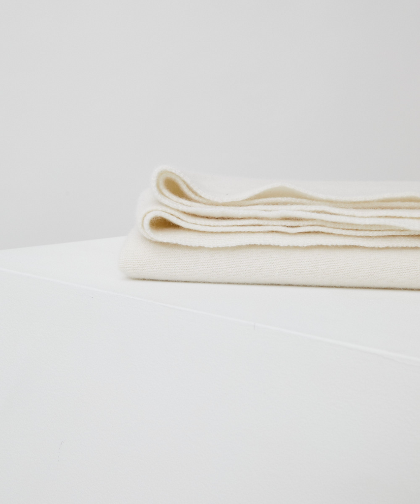 Philé - Cashmere Baby Blanket - Cream