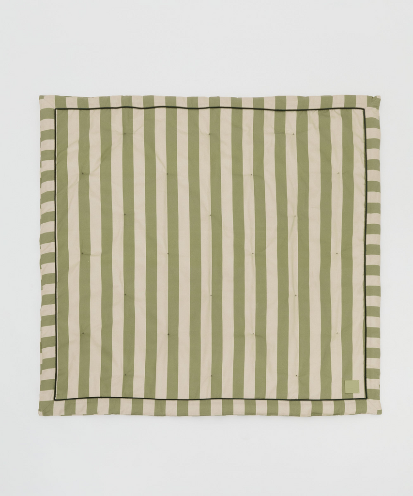 Philé - Play Mat - Green Striped *PRE ORDER - DUE LATE OCTOBER - EARLY NOVEMBER