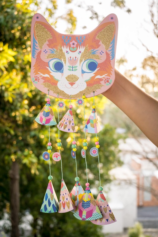 Diy Kitty Wind Chimes