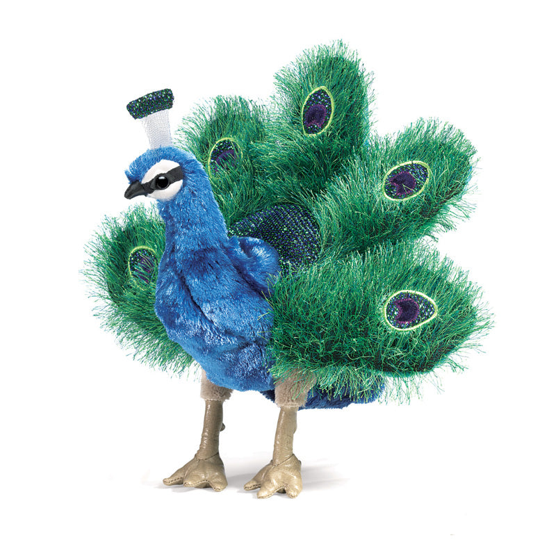 Folkmanis  Puppet - Small Peacock