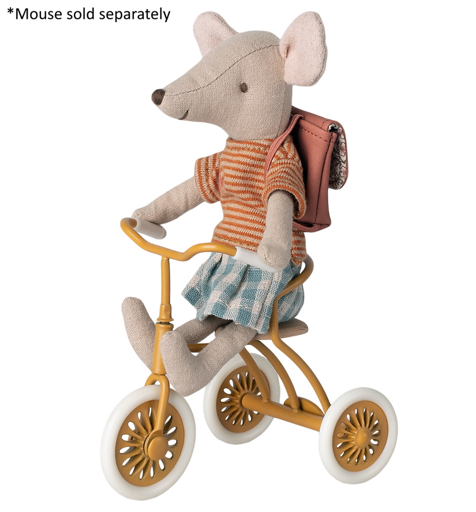 Maileg - Abri Á Tricycle For Mouse - Ochre