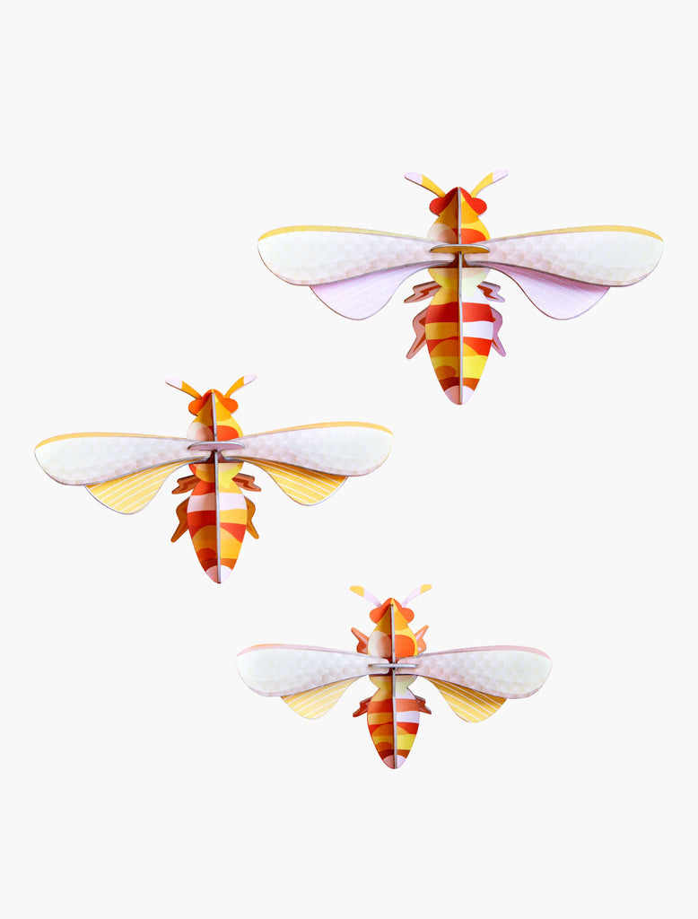 Studio Roof - Set Of 3 Honey Bees