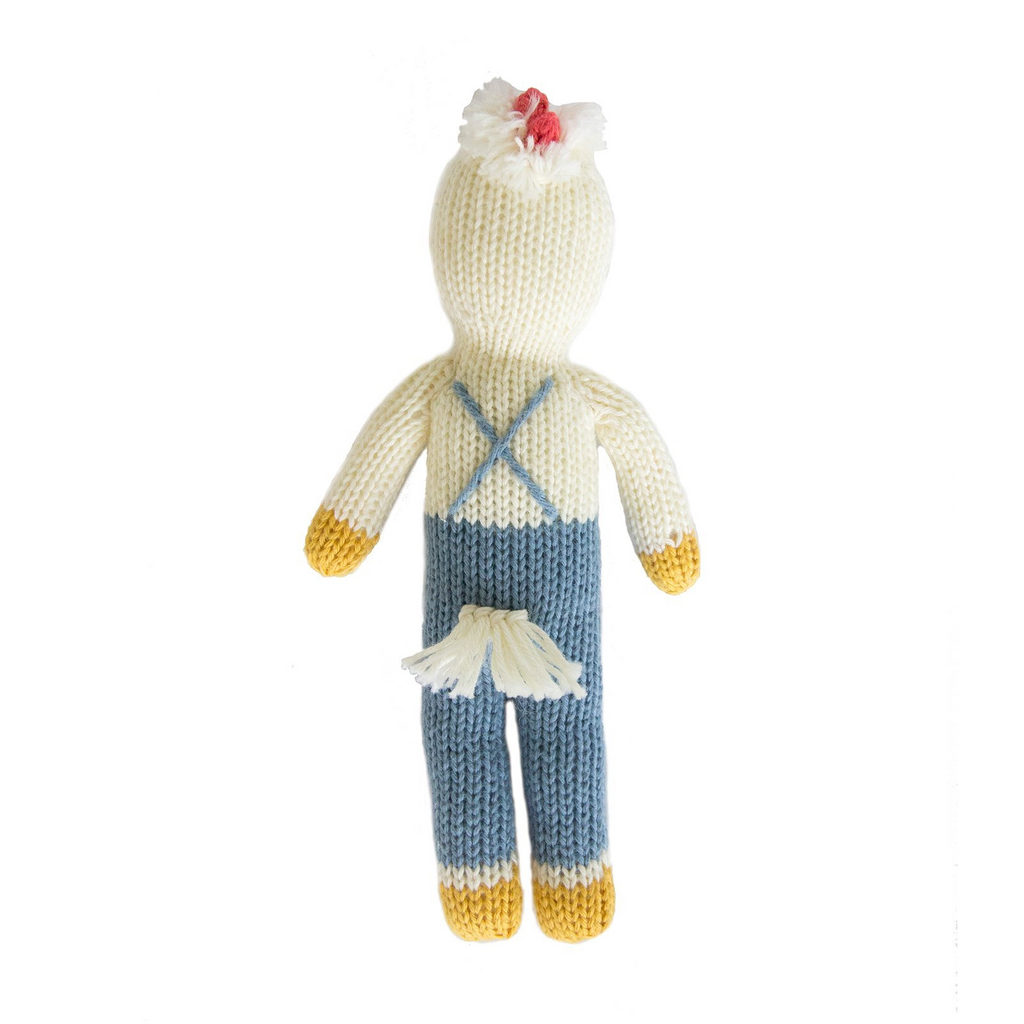 Knitted Rattle - Benedict Chicken